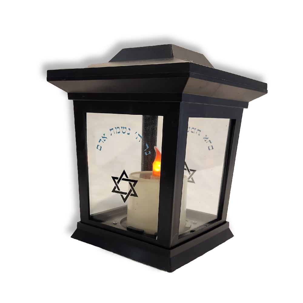 נר נשמה סולארי למצבה